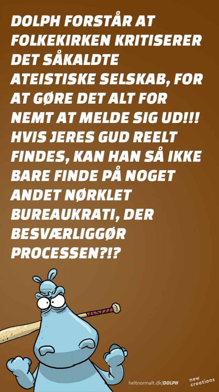 Gud er fan af bureaukratiet!