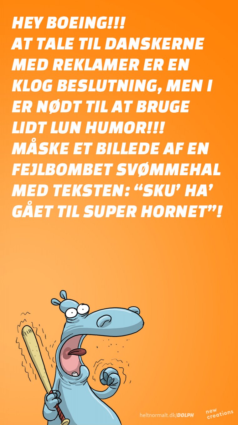 Danskerne elsker lun humor!!!