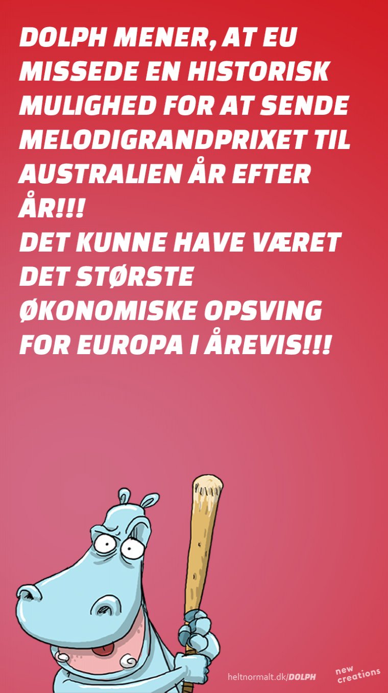 Australien skal redde Europa!!!