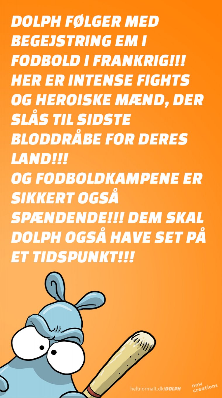 Dolph følger kampene!