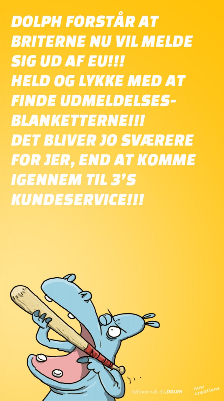 Held og lykke, RØVHULLER!!!