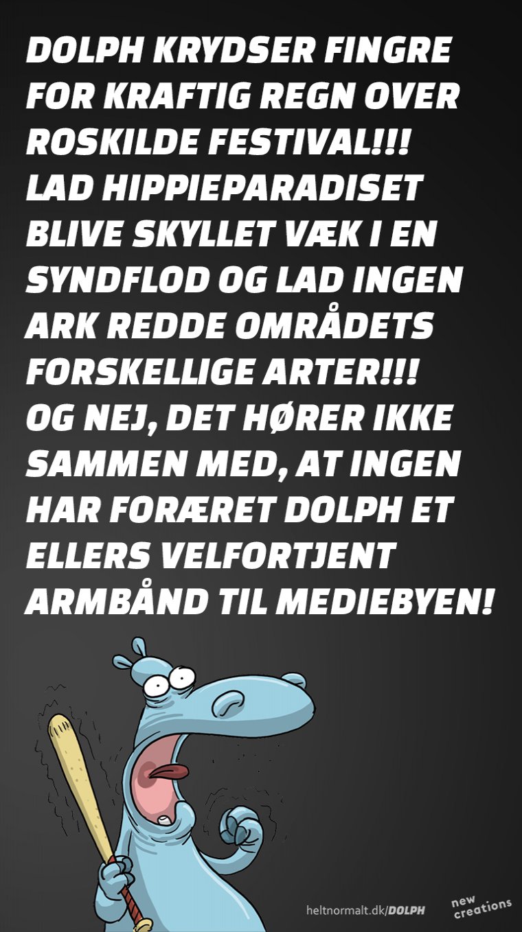 Lad hippieparadiset skylle væk!!!