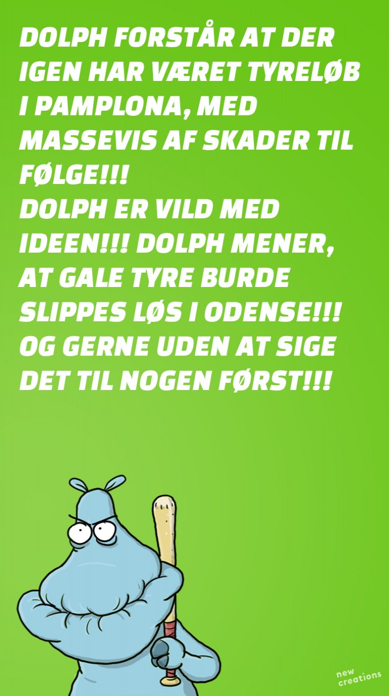 SLIP TYREN LØS!!!