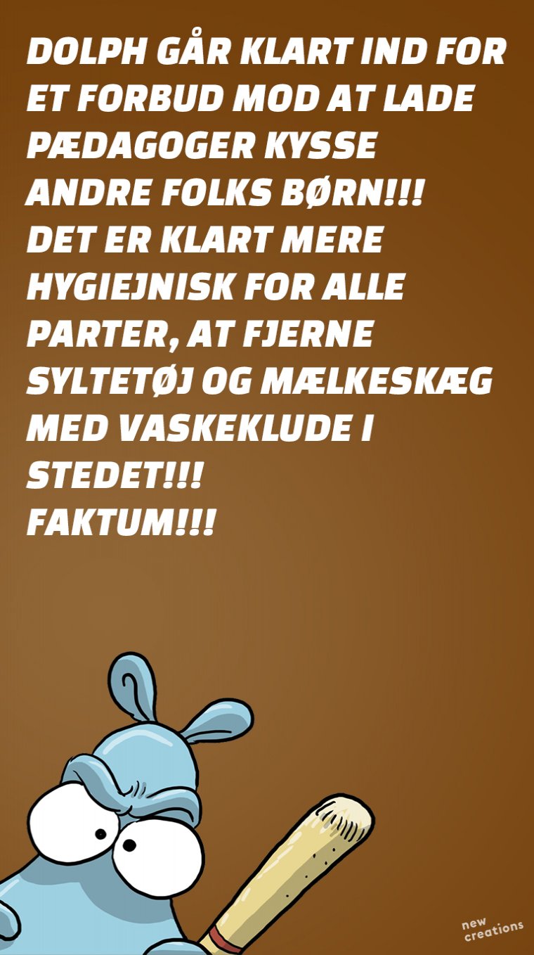 Drop de kys, pædagoger! 
