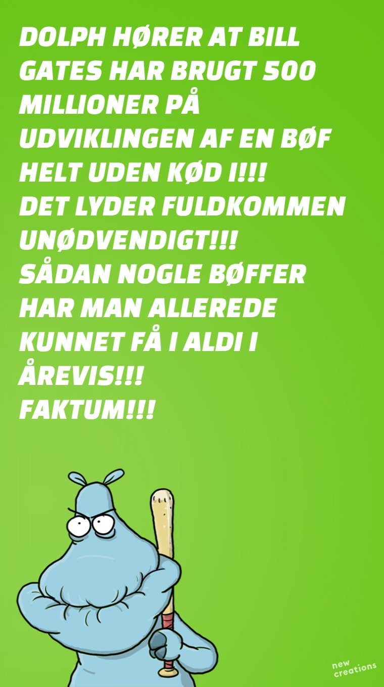 ALDI er et skridt foran dig, Bill Gates!