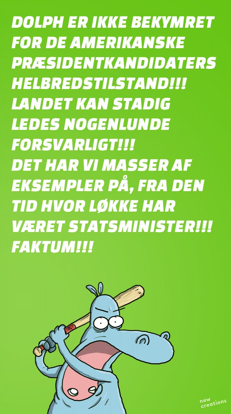 Hvis Løkke kan, så kan I sgu også!