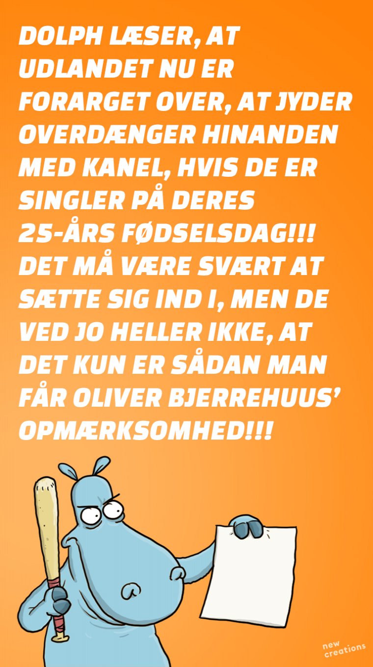 KIG NU PÅ MIG, OLIVER!!!!!
