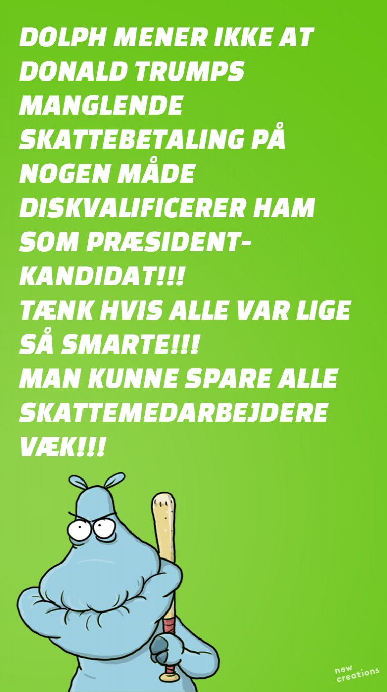 Væk med skattemedarbejderne, YES SIR!!!