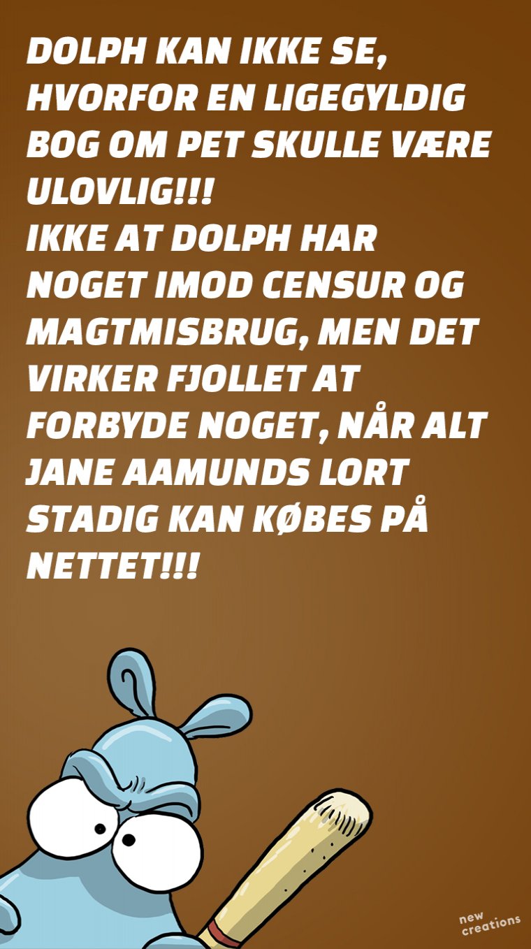 Dolph er ikke imod censur!!!