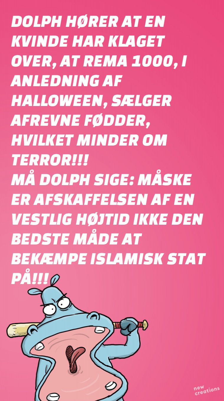 Dolph kan ikke klare mere!