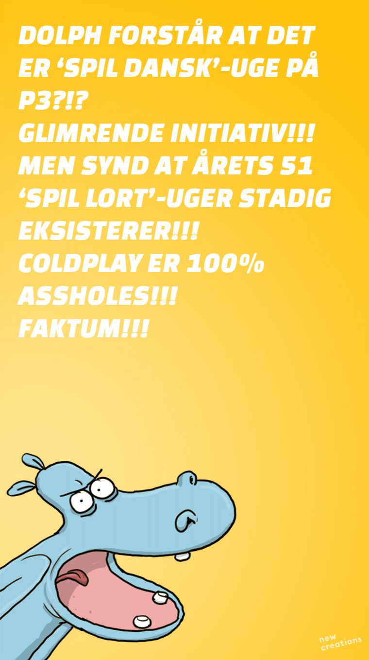 Coldplay er 100% assholes!!!