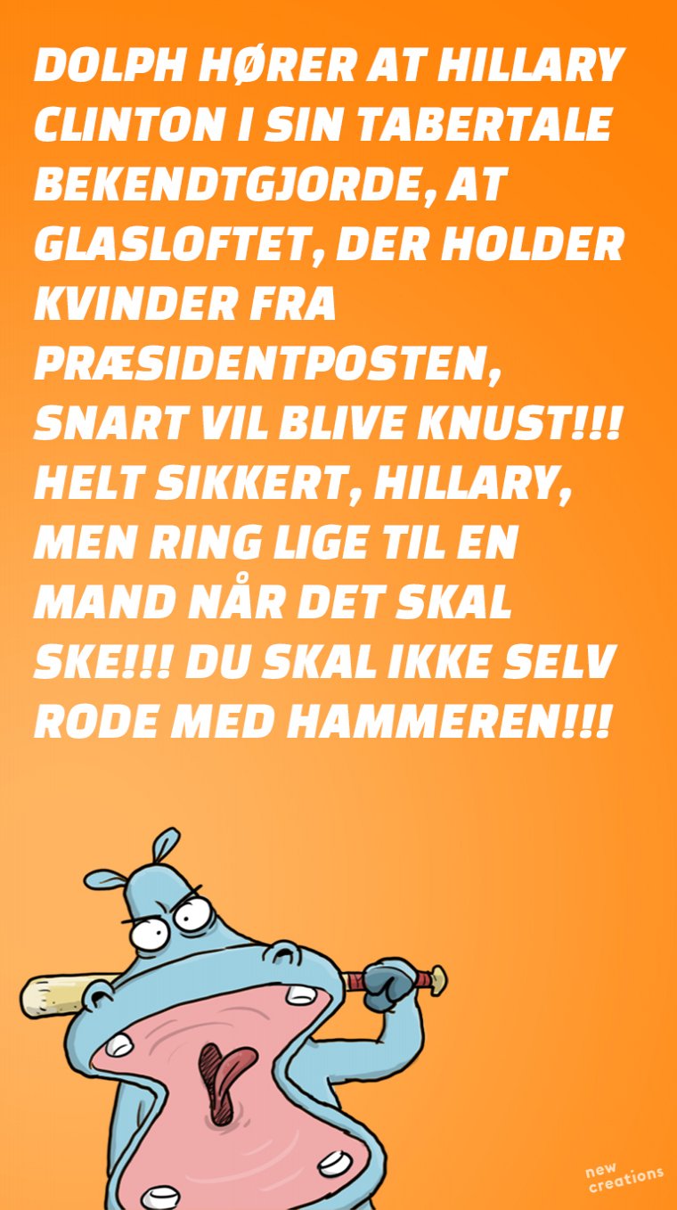 Ring efter en mand, Clinton!!!