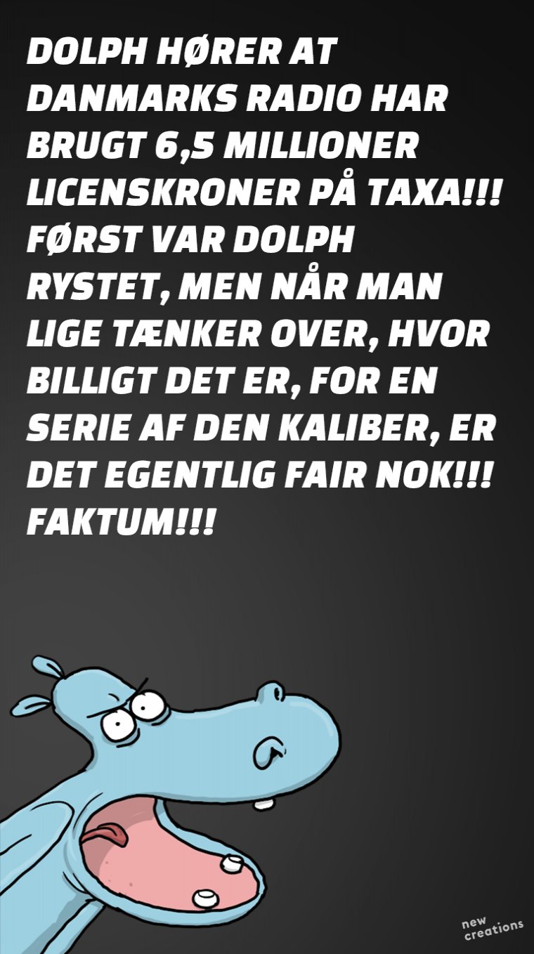TAXA var formidabel! FAKTUM! 