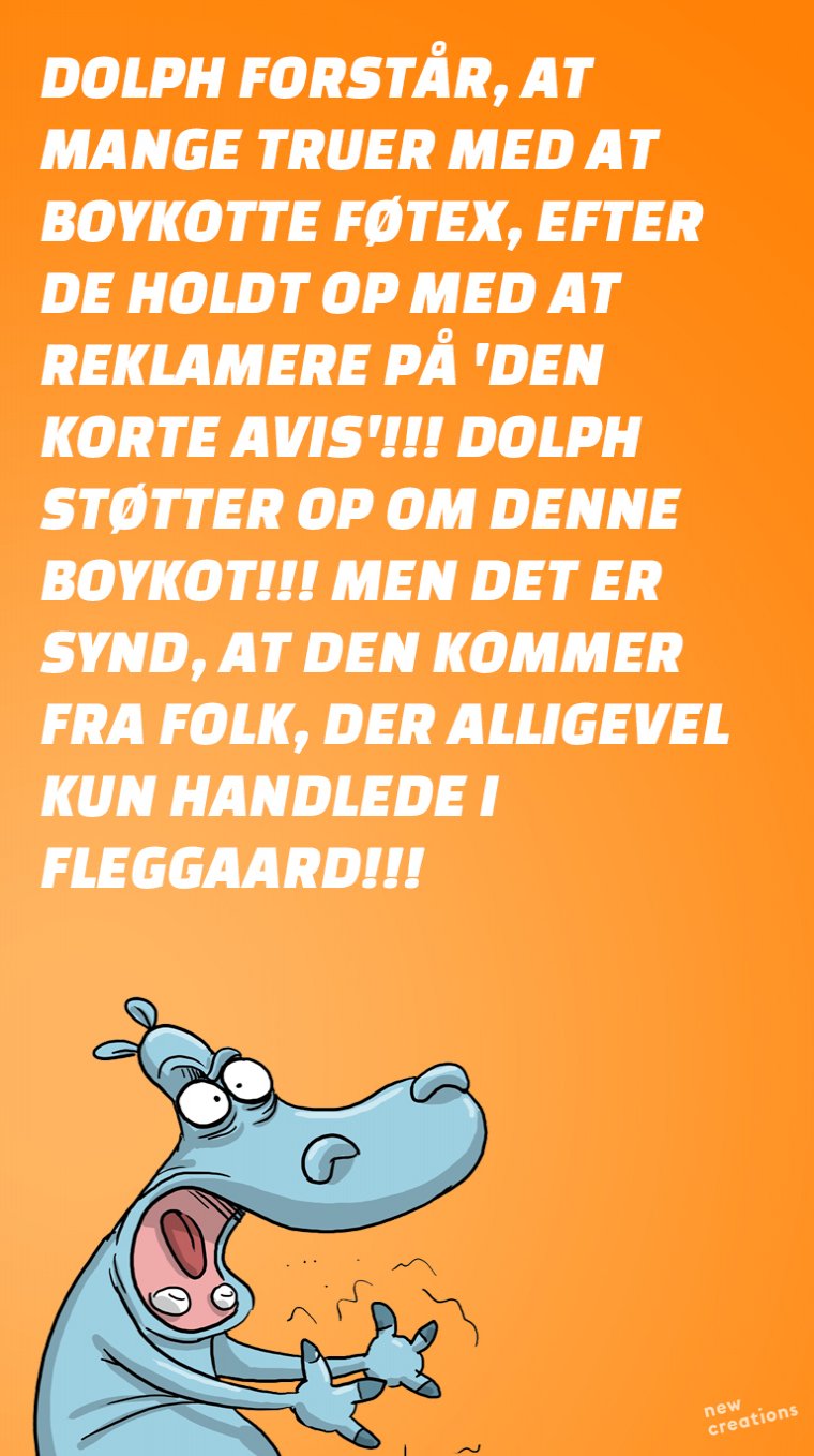 Dolph støtter op!