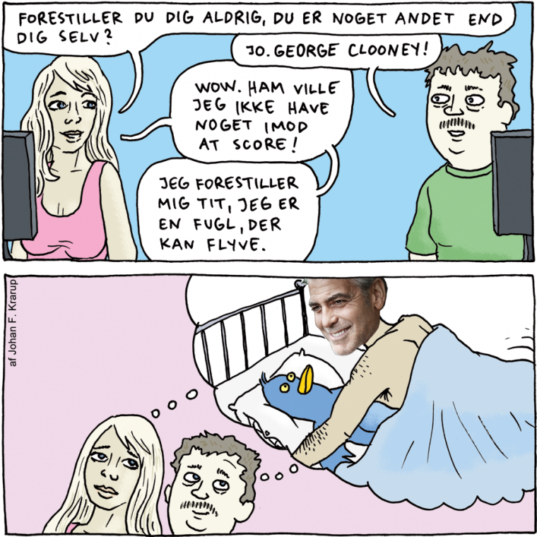Clooney vs. fugl