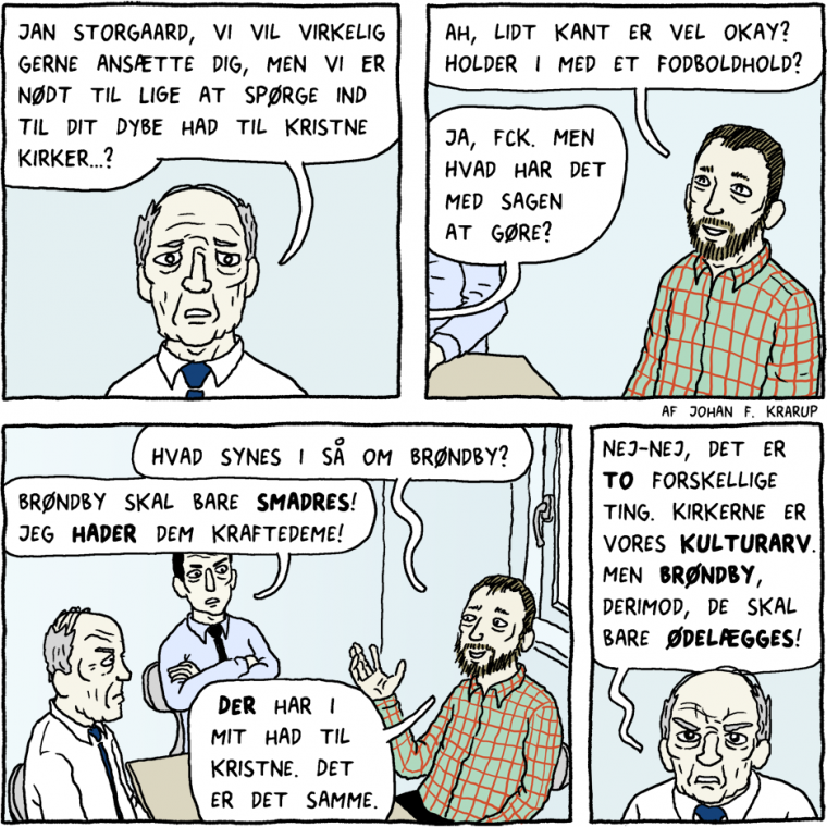 Jobsamtale, part. 2