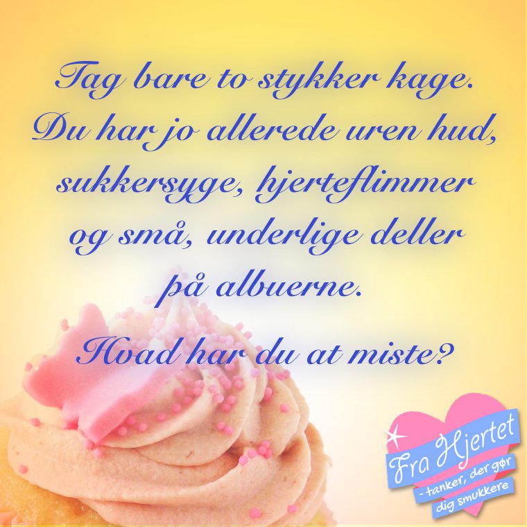 Hvad har du at miste?