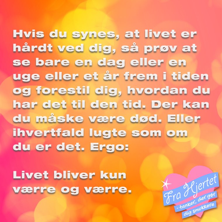 Er livet hårdt?