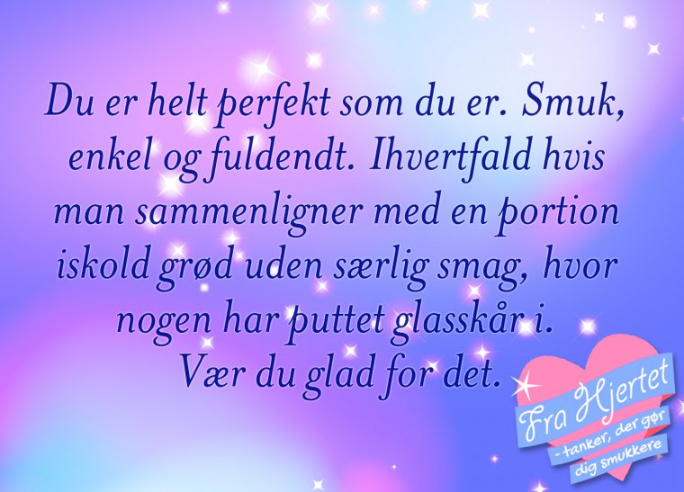Fra Hjertet 21. Jul 2014