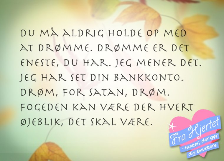 Fra Hjertet 22. Jul 2014