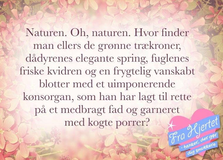 Fra Hjertet 30. Jul 2014