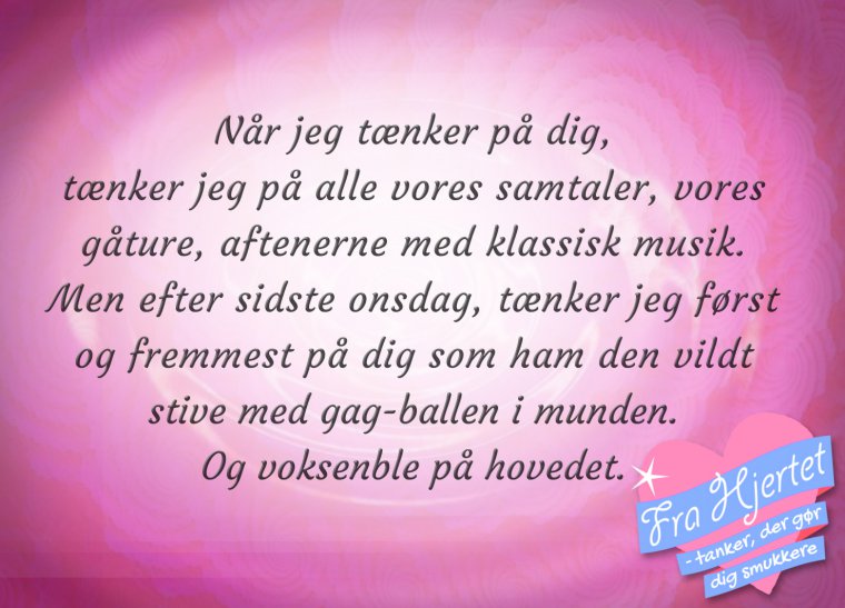 Fra Hjertet 31. Jul 2014