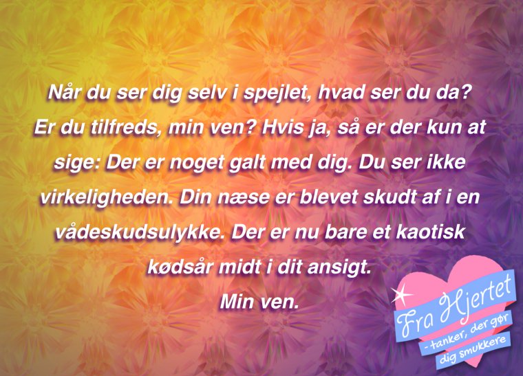 Fra Hjertet 06. Aug 2014