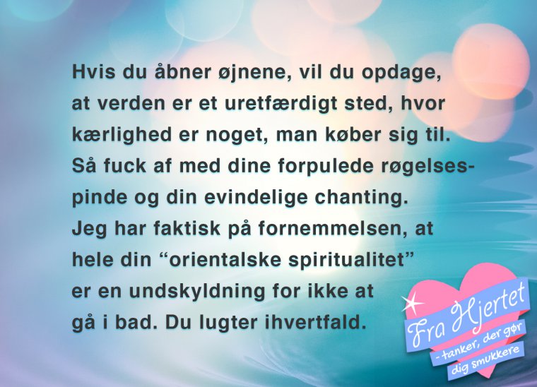 Åben øjnene