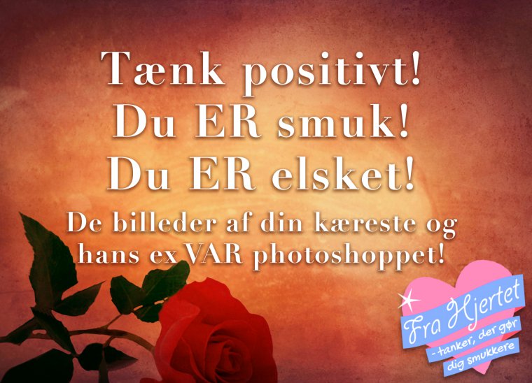 Tænk positivt!
