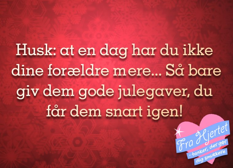 Dine forældre