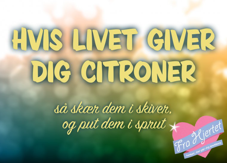 Livets citroner