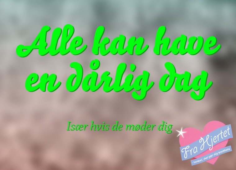 Dårlig dag