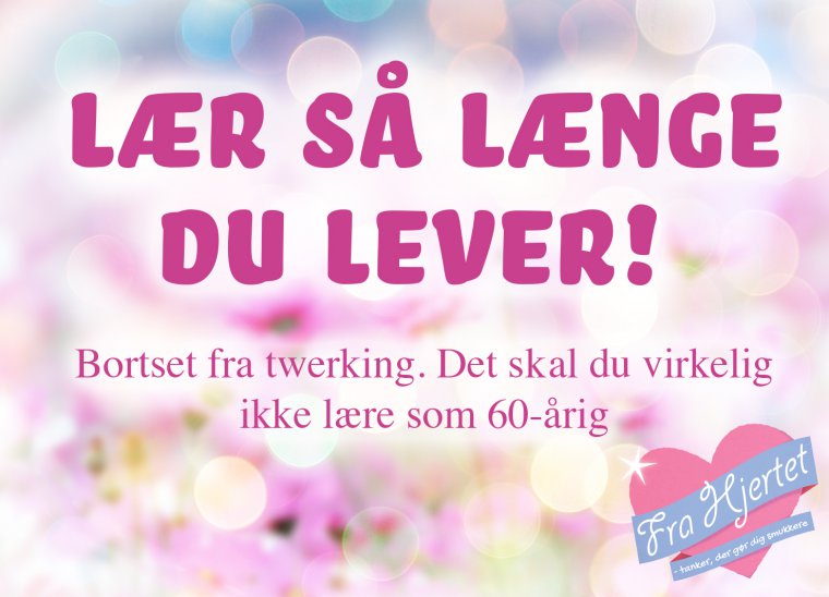 Lær så længe du lever