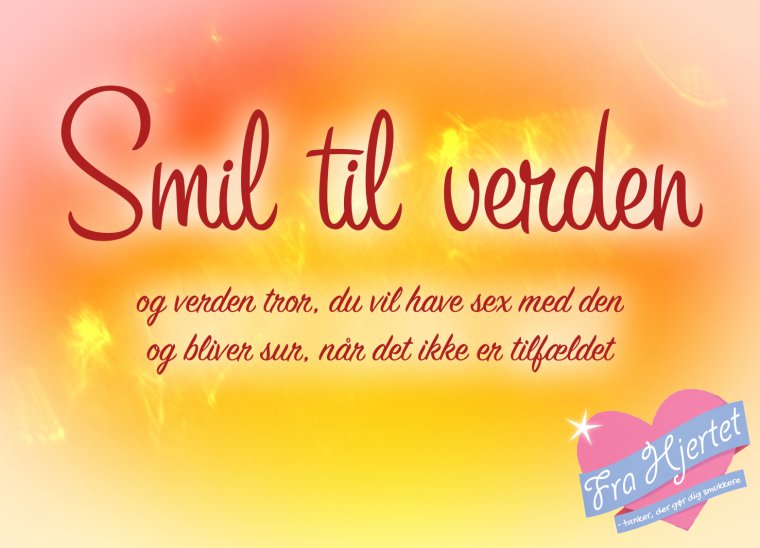 Smil til verden