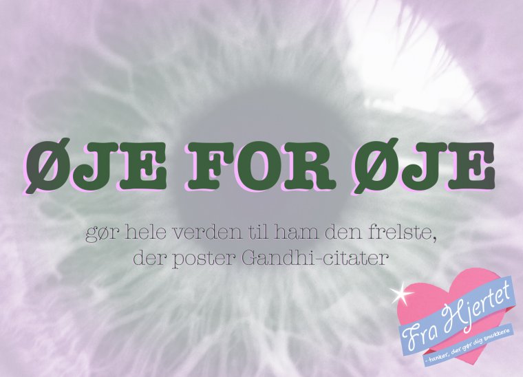 Øje for øje