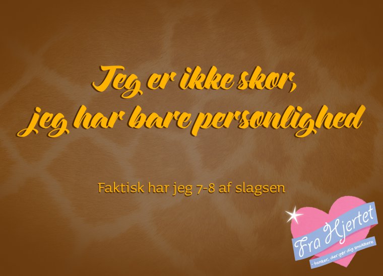 Jeg er ikke skør!