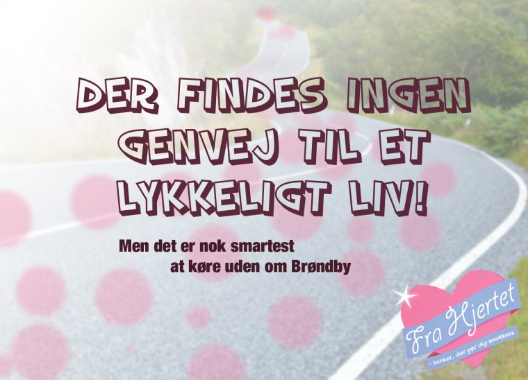 Ingen genvej til et lykkeligt liv