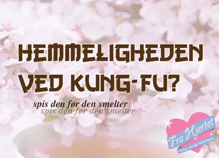Hemmeligheden ved kung-fu?