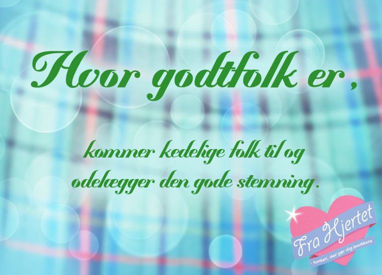 Hvor godtfolk er ...