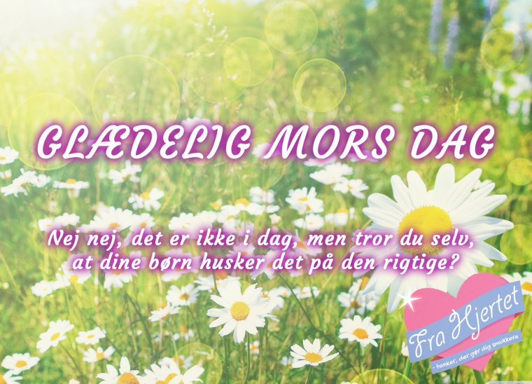 Glædelig Mors dag!