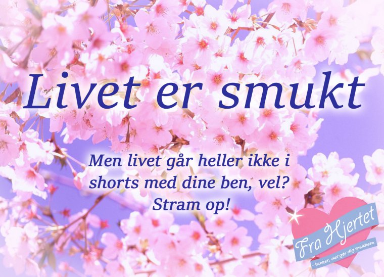 Livet er smukt