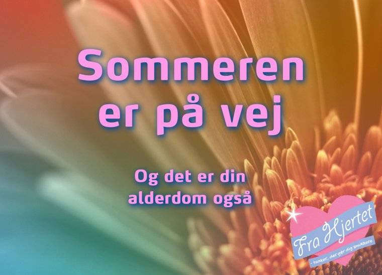 Sommeren er på vej