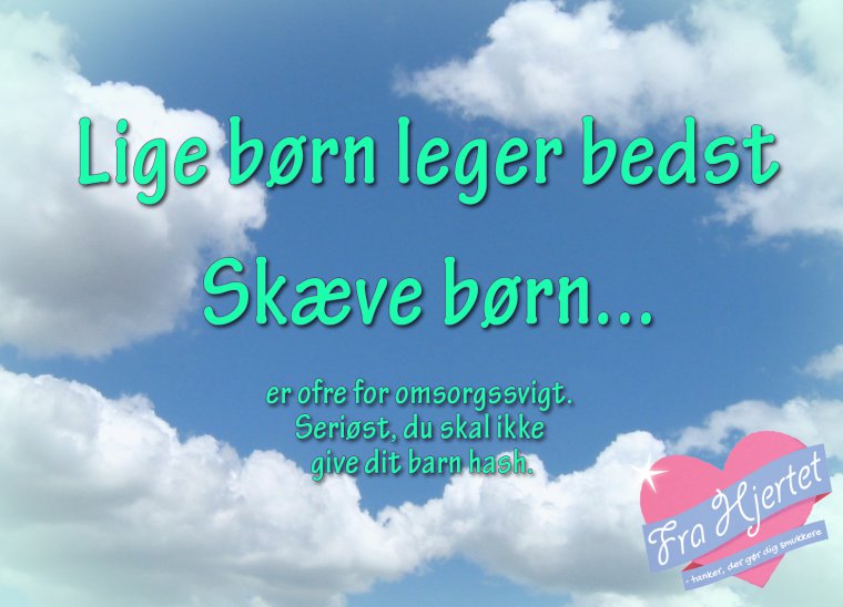 Lige børn leger bedst