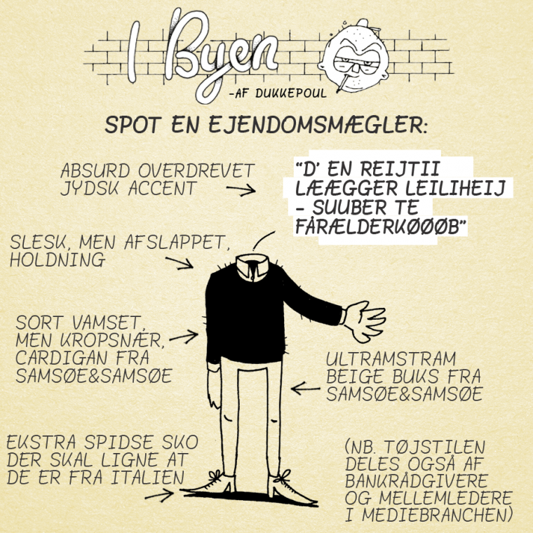 Ejendomsmæglerens kendetegn
