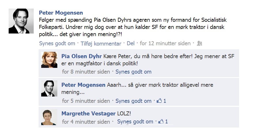 Mørk traktor!