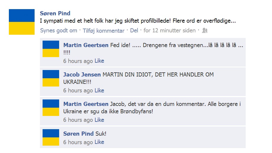 Det handler om Ukraine!