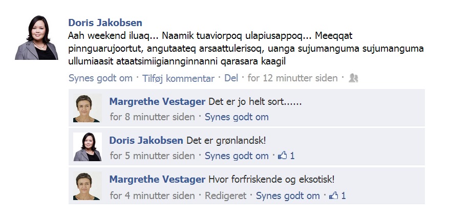 Helt grønlandsk!
