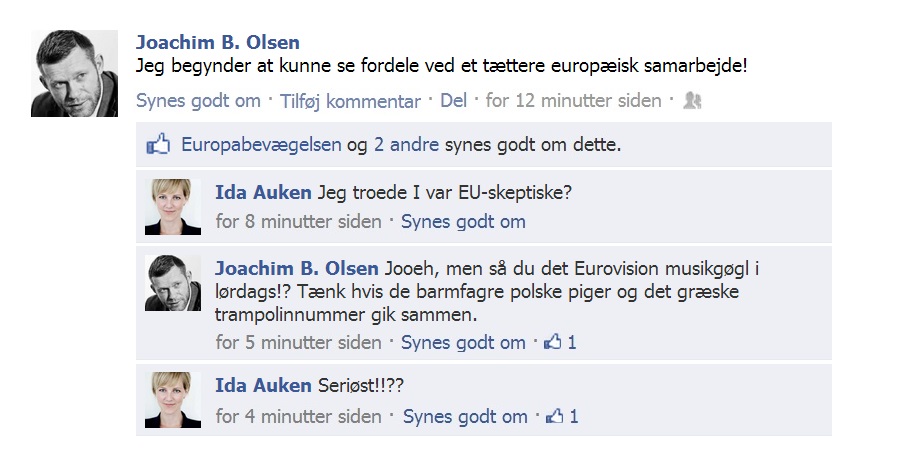 Europabevægelser!