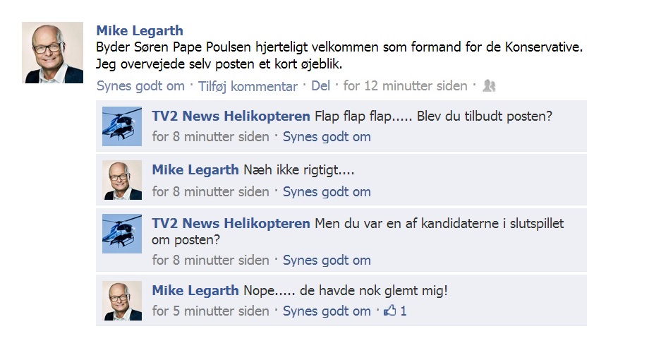 Så tæt på Mike!