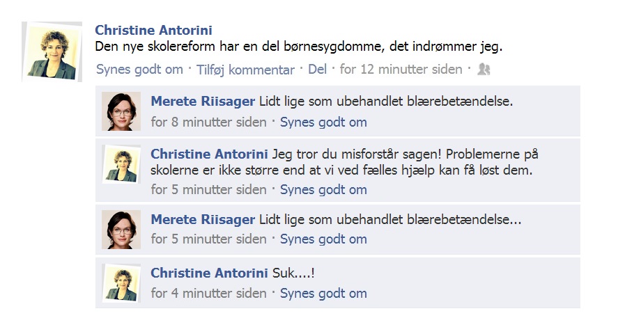 Politisk blærebetændelse